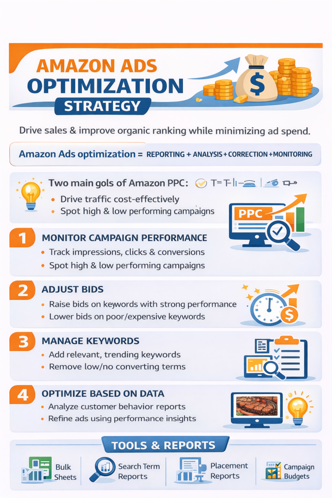 Amazon ads optimization