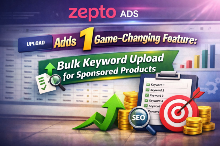 Zepto Bulk upload Keyword