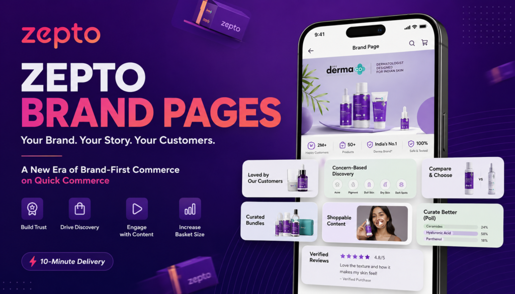 Zepto Brand Pages